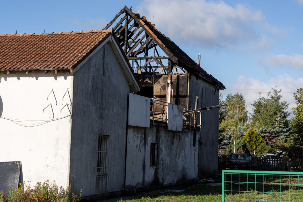 Zalasewo: Dramatyczny pożar domu! Nie żyją cztery osoby, w tym dwoje dzieci