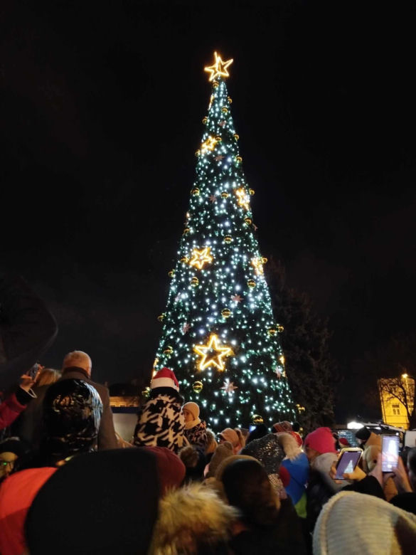 Iluminacje świąteczne w Siedlcach będzie można podziwiać co najmniej do 6 stycznia
