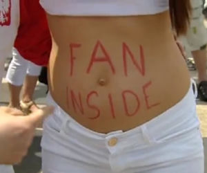 Fan inside