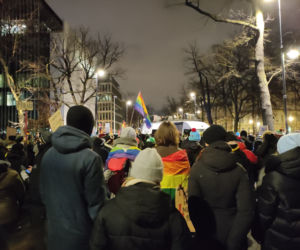 Strajk Kobiet 27.01.2021. Tłumy przed Trybunałem Konstytucyjnym