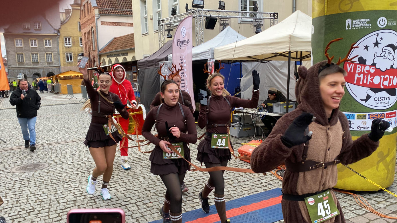 6. Bieg Mikołajów w Olsztynie cz.2