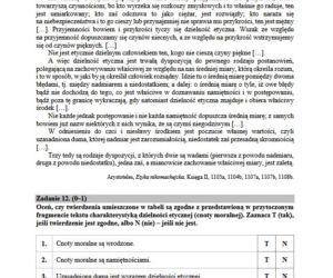 EGZAMIN MATURALNY Z FILOZOFII POZIOM ROZSZERZONY