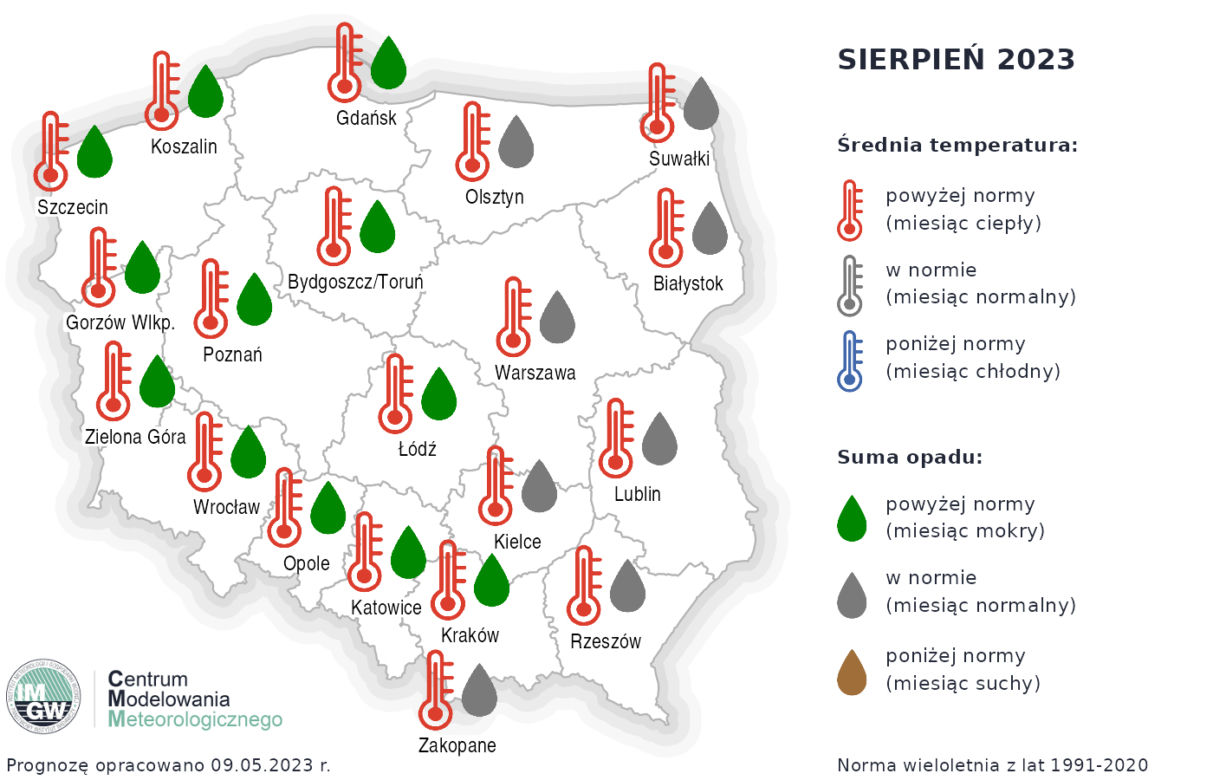 Pogoda na lato 2023. Kiedy najlepiej zaplanować urlop?