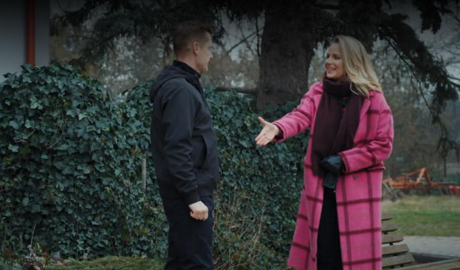 M jak miłość odc. 1927. Paweł (Rafał Mroczek), Judyta (Paulina Chruściel)