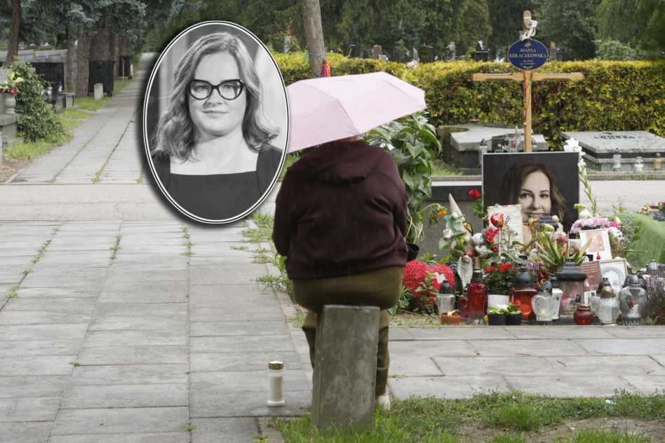 Tak wygląda dziś grób Joanny Kołaczkowskiej