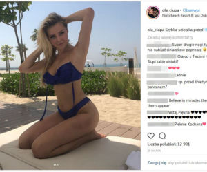 Seksowna Ola Ciupa kusi w bikini