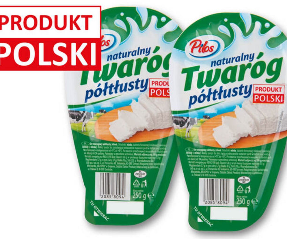 Twaróg półtłusty klinek 1,99 zl/250 g  