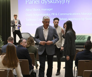 Iga Świątek rozdała stypendia