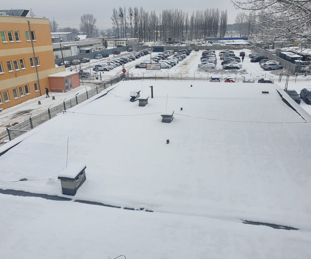 Śnieg w Toruniu