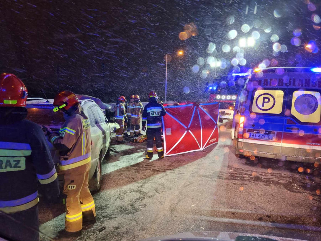Koszmarny wypadek na moście Gdańskim