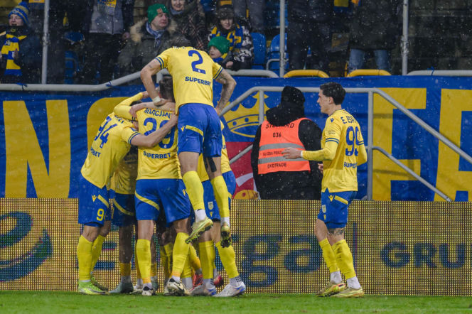 Arka Gdynia - Legia Warszawa: Zdjęcia z boiska