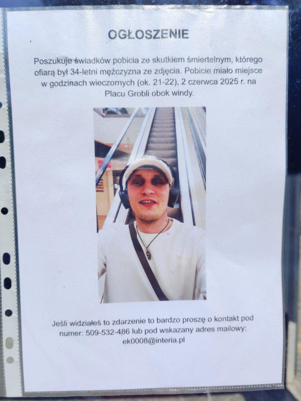  Śmiertelne pobicie Marcina w centrum Krakowa. Jego ukochana zabrała głos! Przejmujący apel. "Proszę wszystkich"