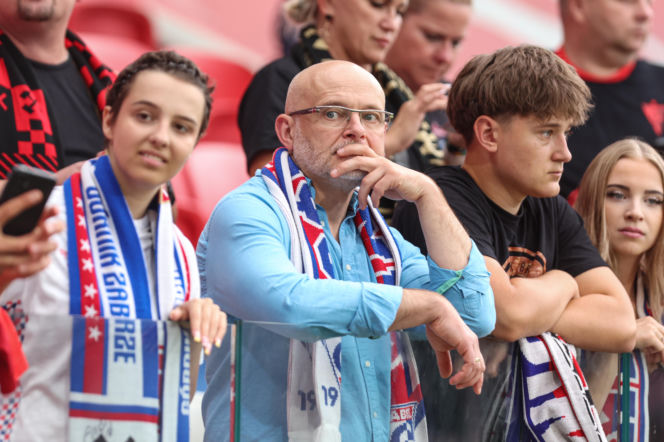 Górnik Zabrze - AS Monaco: Zdjęcia kibiców i zawodników z meczu eliminacji Ligi Konferencji