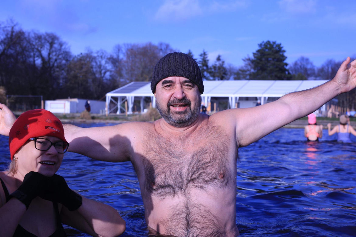 Dla nich woda jest jeszcze ciepła. Tak spędzały weekend lubelskie morsy! [ZDJĘCIA]