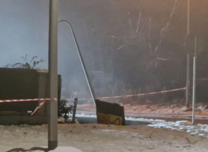 Gigantyczne zapadlisko w Olkuszu