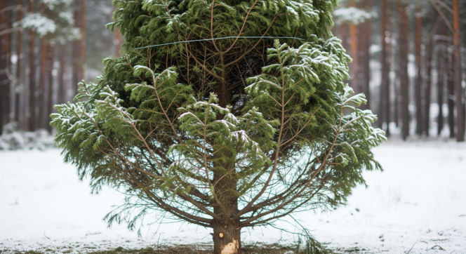 Można legalnie wyciąż choinkę w lesie! Zobacz, jak to zrobić