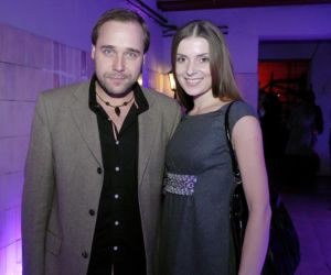 Halina Mlynkova i Łukasz Nowicki