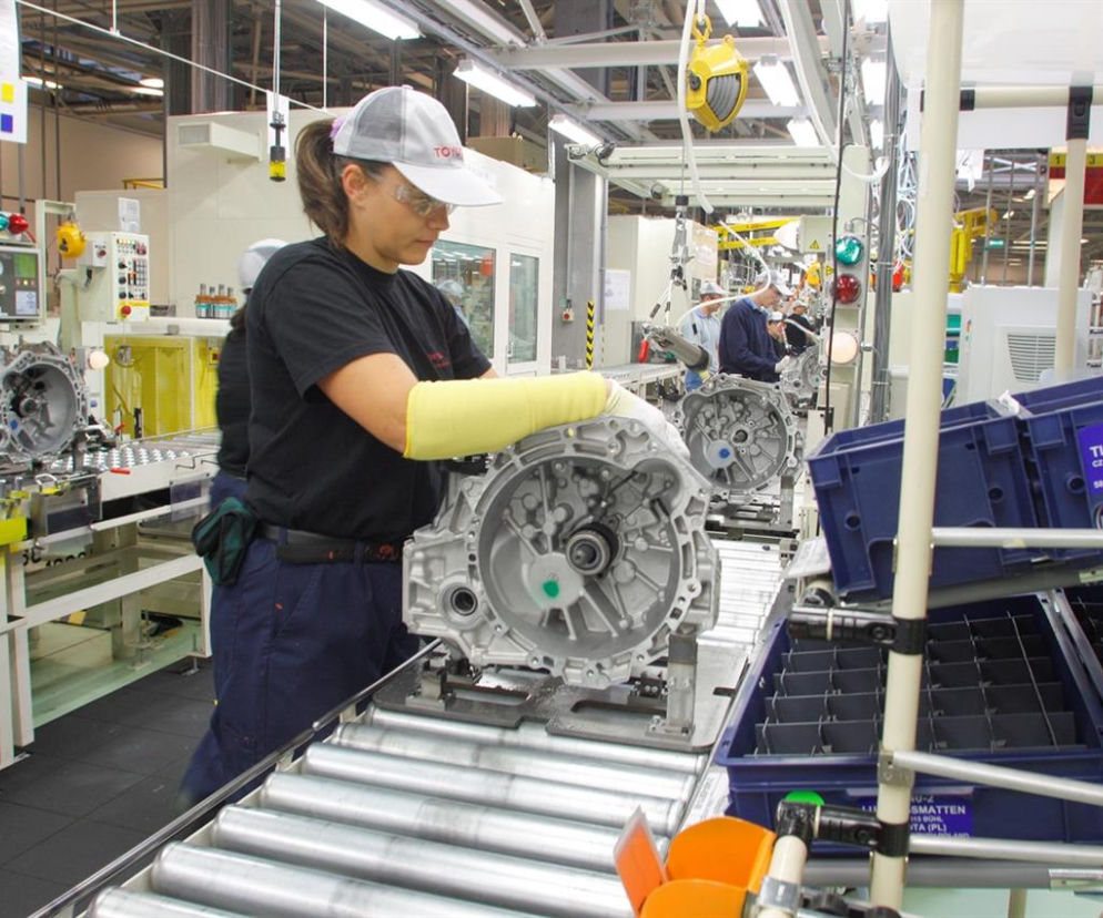 Toyota, produkcja przekładni