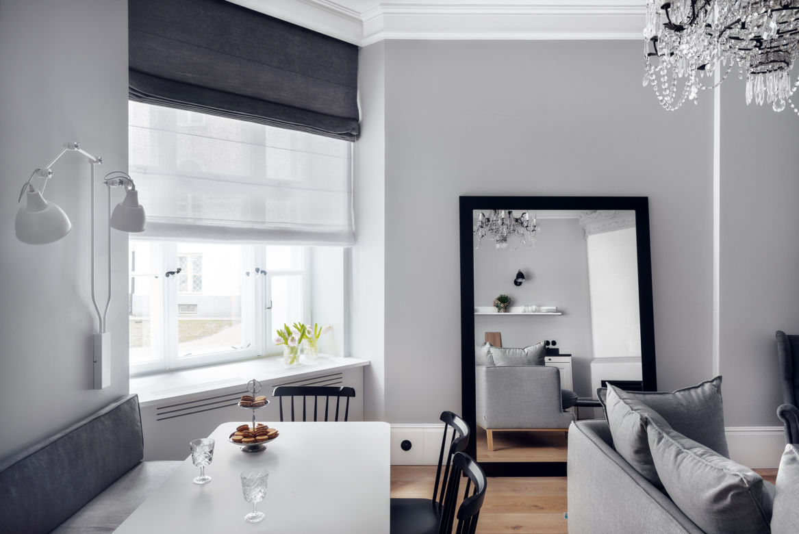 Niezwykłe wnętrze: apartamentu w przedwojennej kamienicy