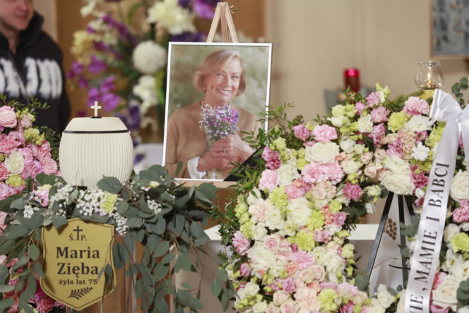 Maria Zięba, pogrzeb, "Na Wspólnej"