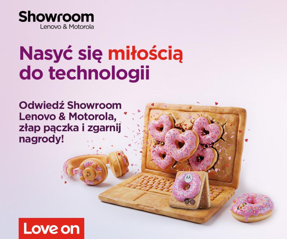 Świętuj słodkie Walentynki w Showroomie Lenovo & Motorola!