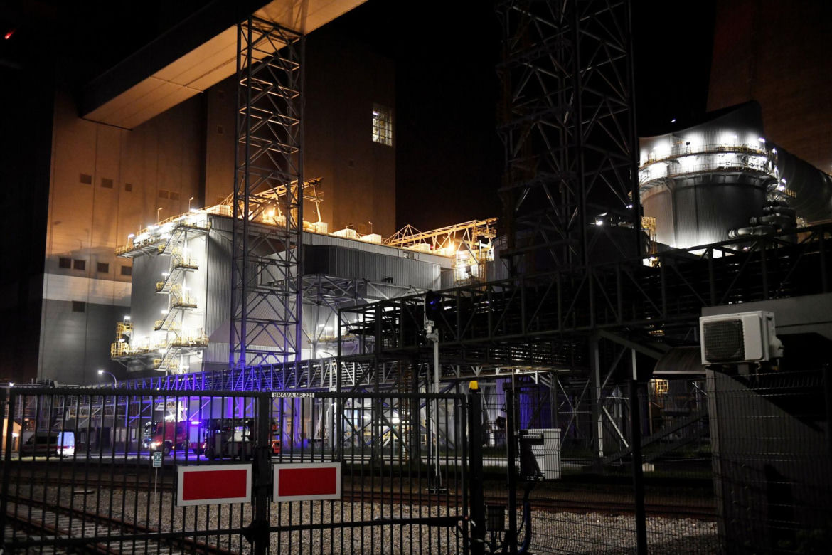 Pożar elektrowni Jaworzno