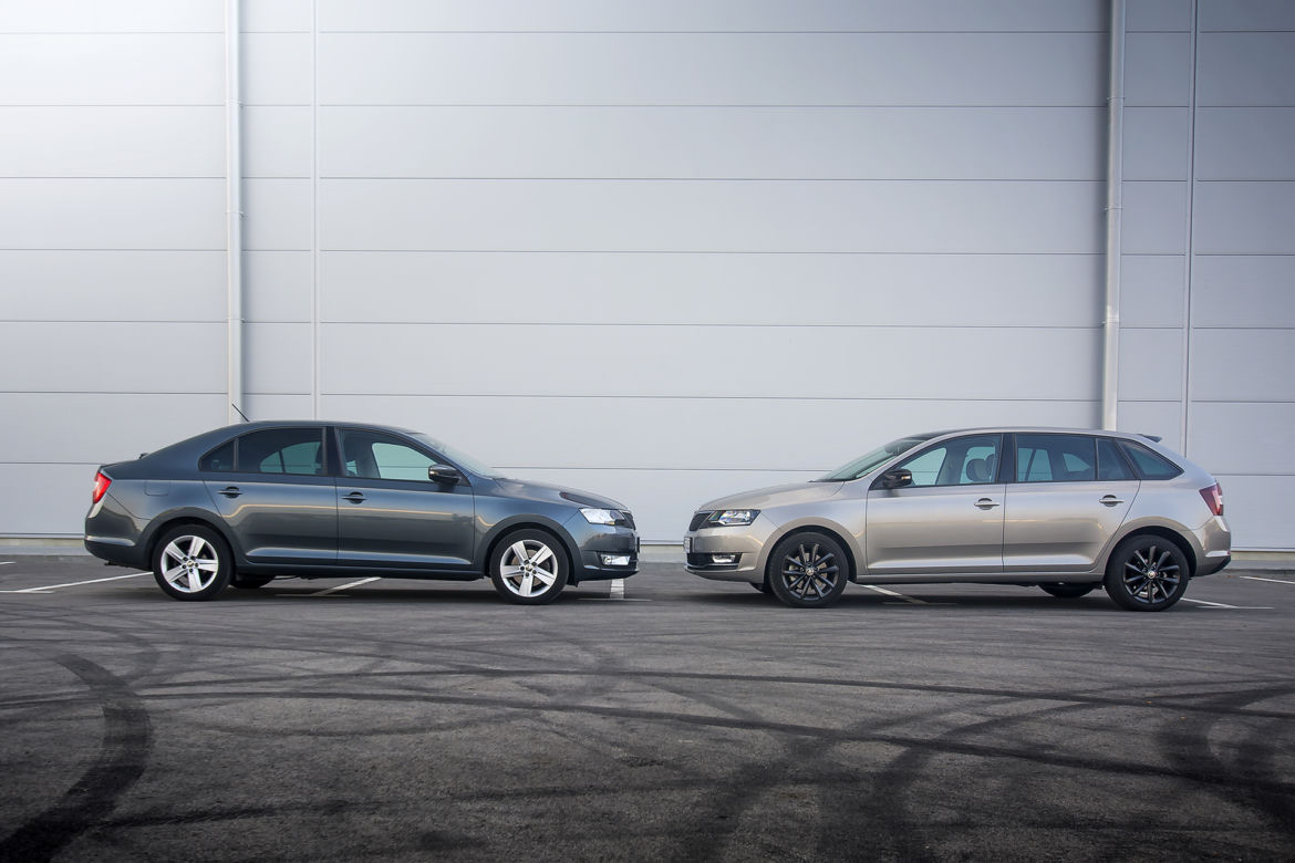 Skoda Rapid Spaceback i Skoda Rapid liftback