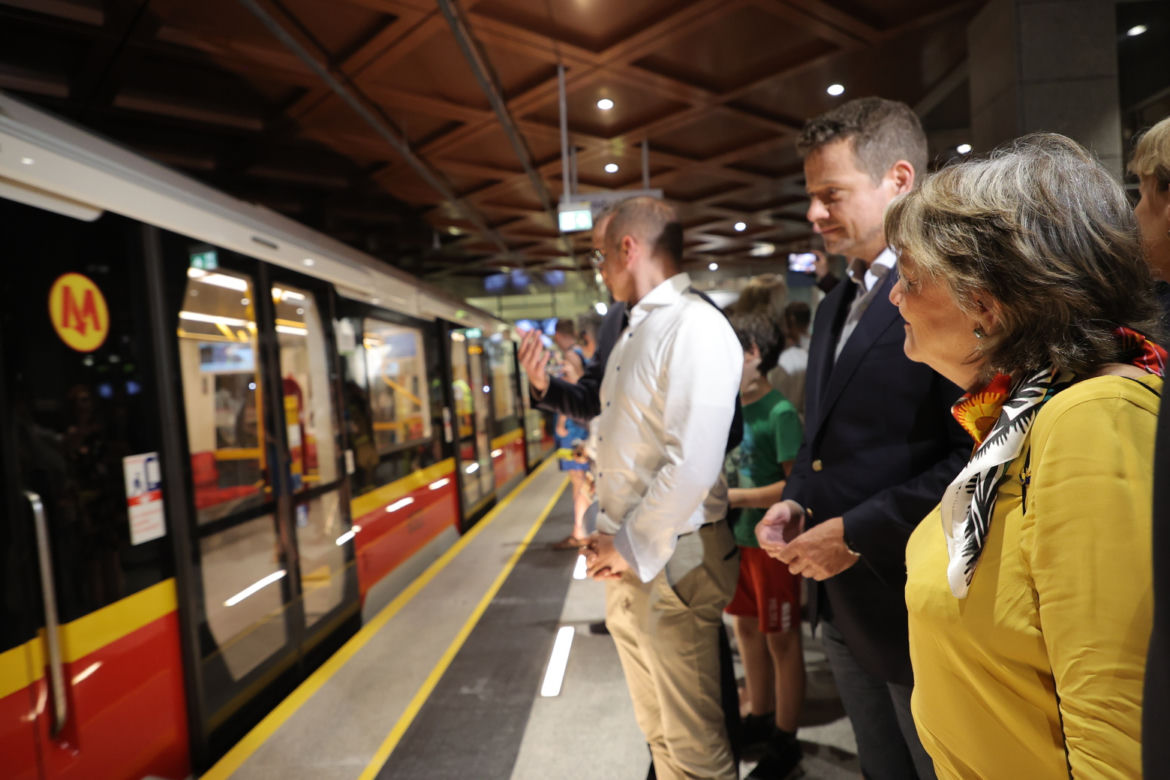 Metro na Bemowie już jeździ! Mieszkańcy nie ukrywają radości