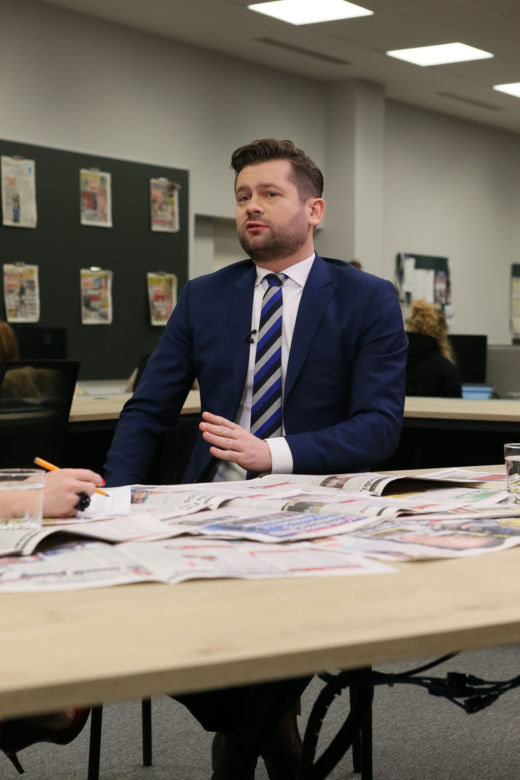 Kamil Bortniczuk gościem Expressu Biedrzyckiej
