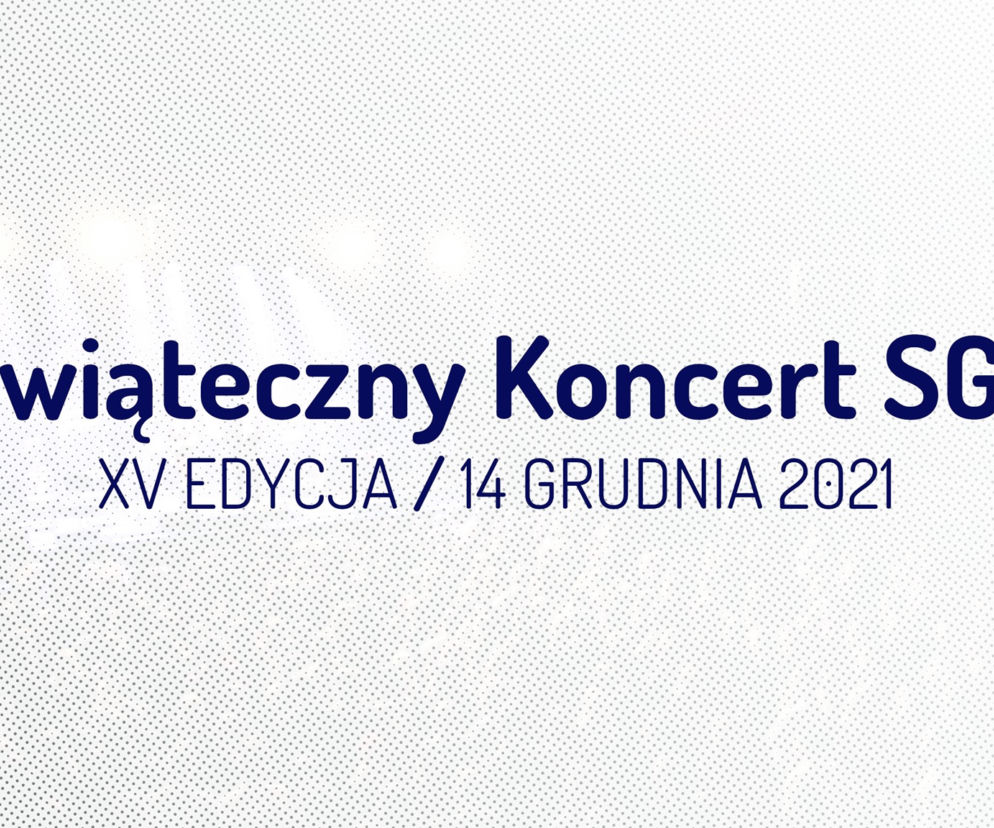 SGH zaprasza piętnastą edycję Świątecznego Koncertu w Palladium! Kto wystąpi? 