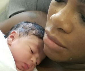 Serena Williams z małą Alexis