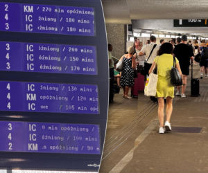 Horror na kolei! Tysiące ludzi uwięzionych w morderczym upale