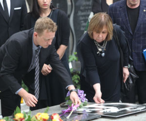 POGRZEB MONIKI DZIENISIEWICZ - OLBRYCHSKIEJ W ŁODZI.