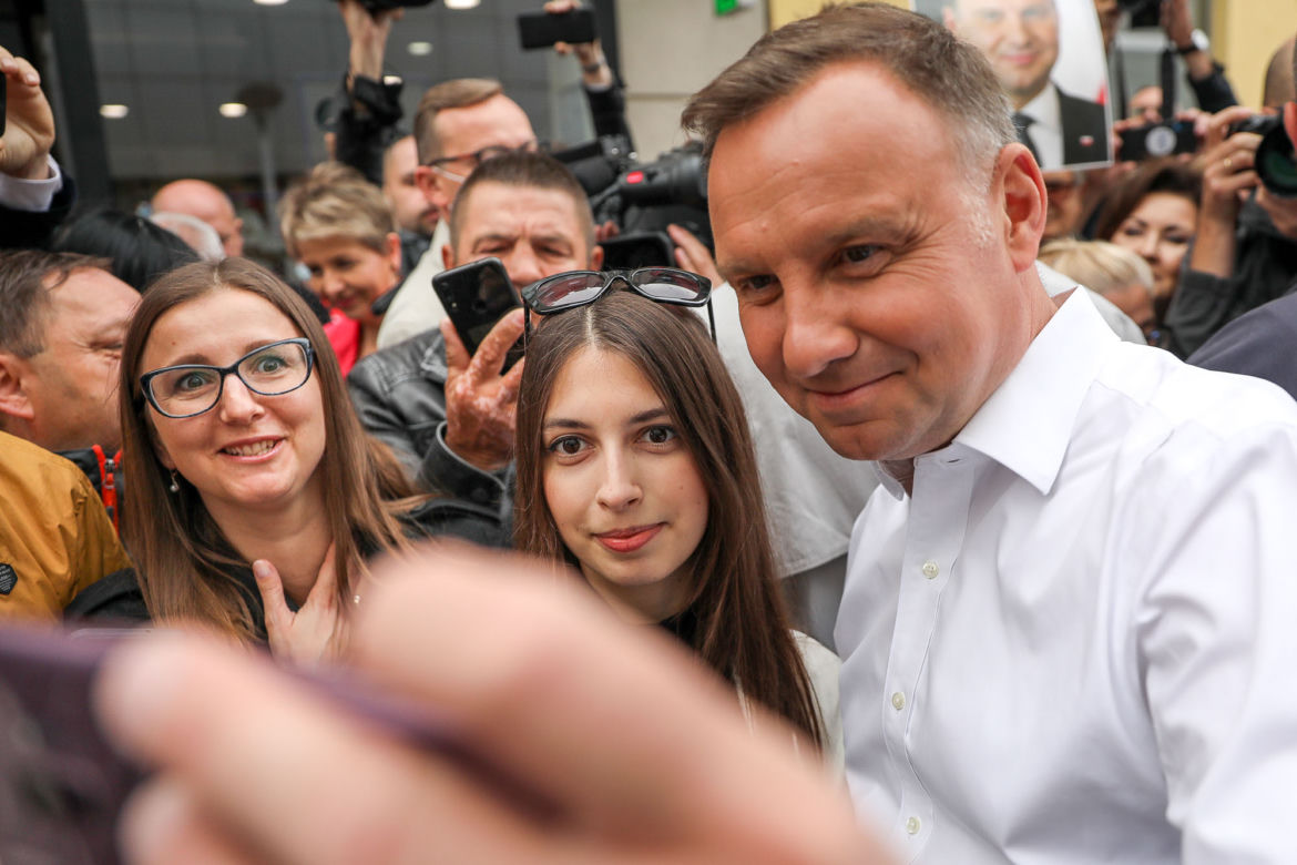 Andrzej Duda w Katowicach. Spotkał się z mieszkańcami