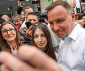 Andrzej Duda w Katowicach. Spotkał się z mieszkańcami