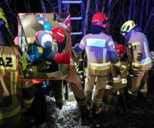 7-letnie dziecko wpadło do głębokiej studni. Chłopiec trafił do szpitala