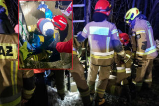 7-letnie dziecko wpadło do głębokiej studni. Chłopiec trafił do szpitala