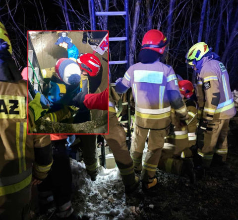 7-letnie dziecko wpadło do głębokiej studni. Chłopiec trafił do szpitala