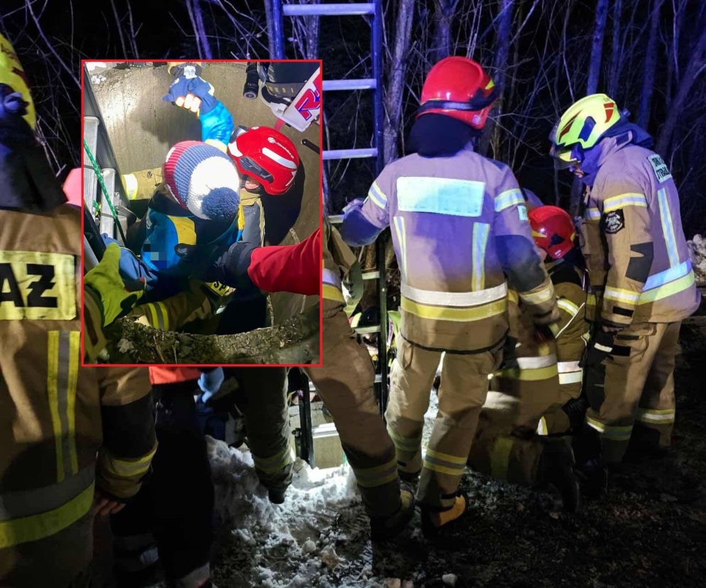 7-letnie dziecko wpadło do głębokiej studni. Chłopiec trafił do szpitala