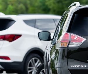 Nissan X-Trail 1.6 dCi AWD Tekna vs. Hyundai Santa Fe 2.2 CRDi AWD Platinum