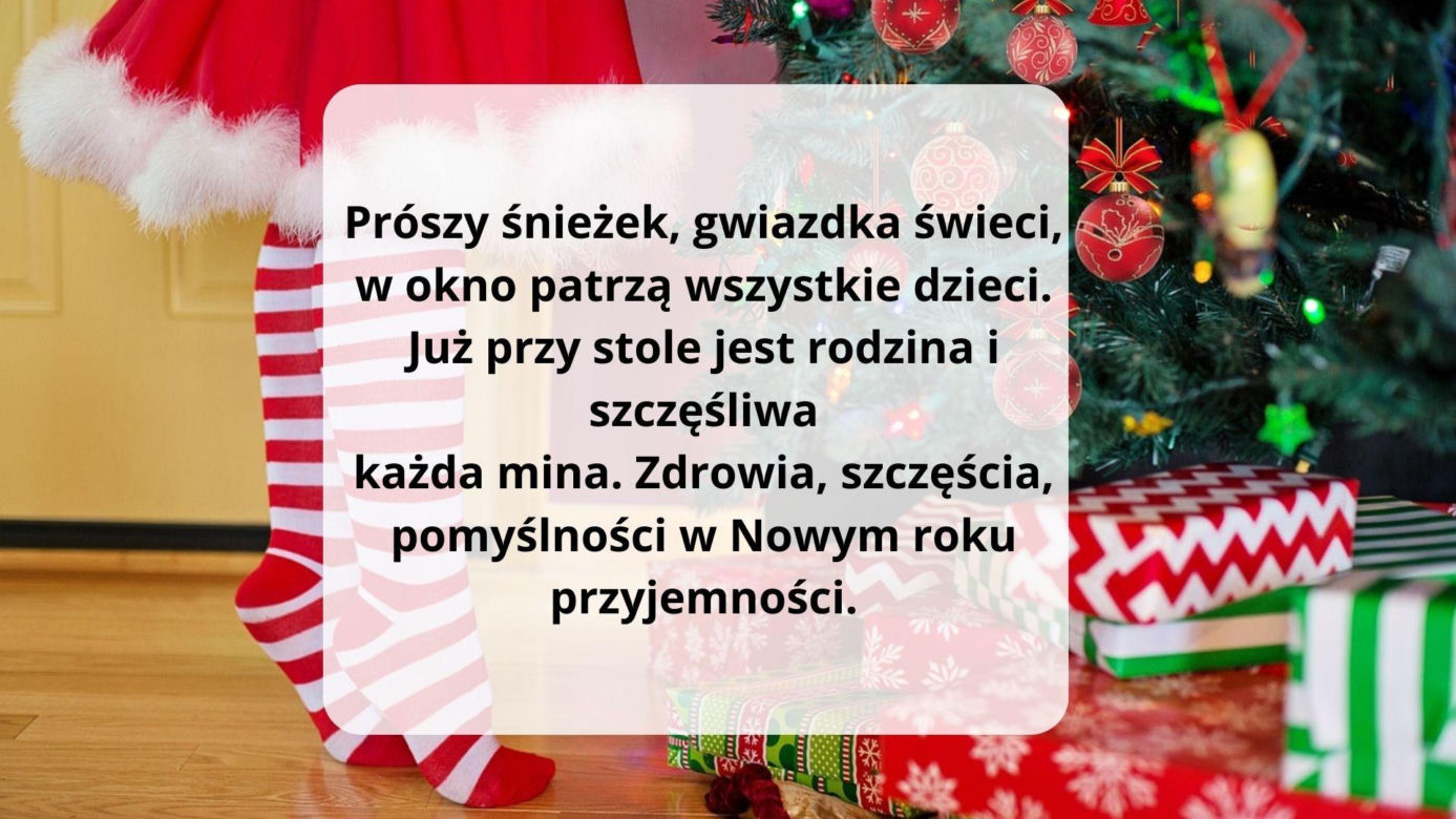 Boże Narodzenie 2023. Życzenia świąteczne, SMS, krótkie wierszyki