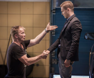 ''To nie koniec świata''. Paweł (Krystian Wieczorek) Darek (Eryk Lubos)