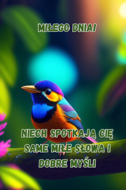 kartki na dzień dobry