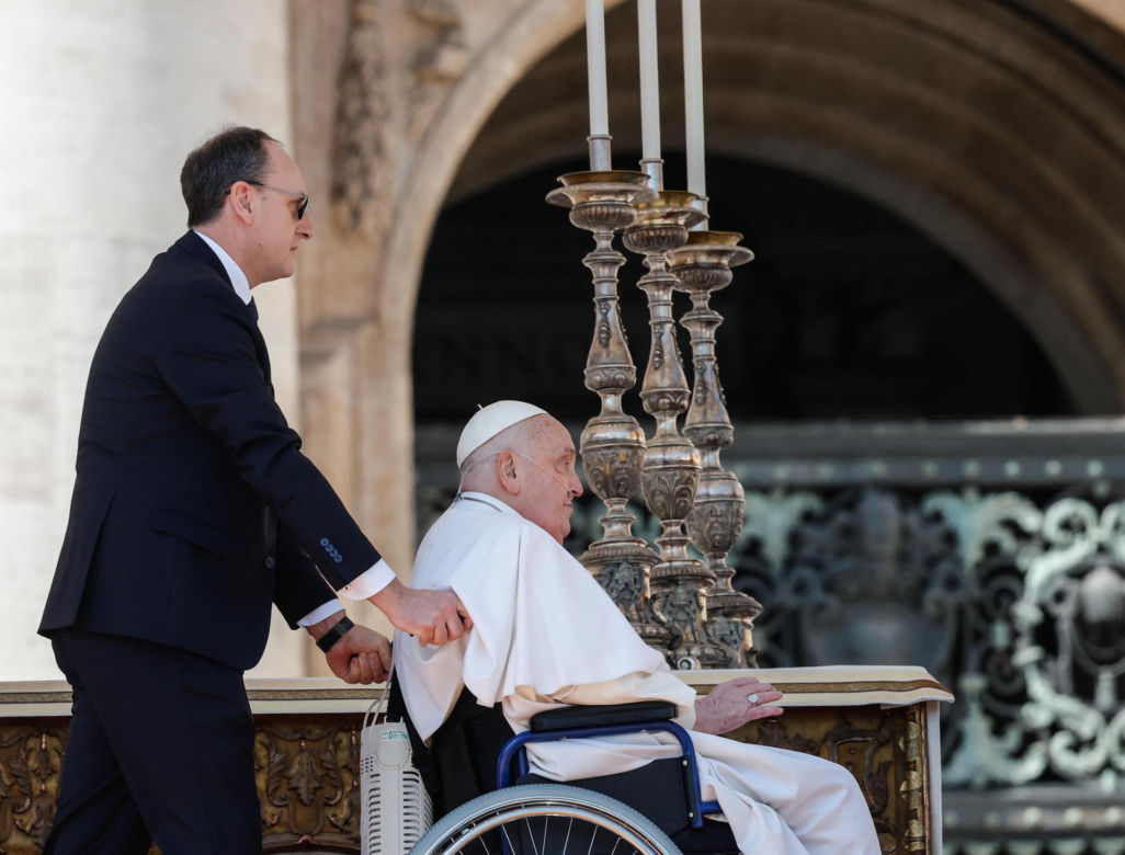 Papież Franciszek.