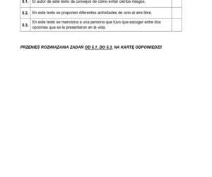 Matura 2026 język hiszpański - arkusz CKE poziom podstawowy