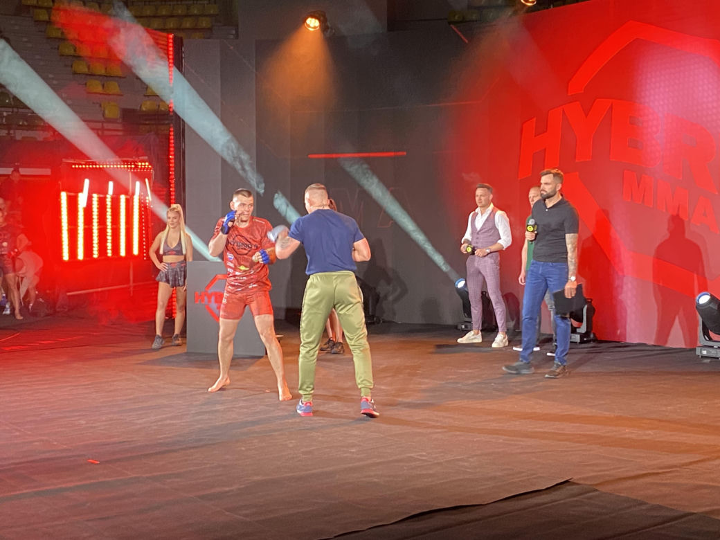 Media trening przed Hybrid MMA 4 w Zielonej Górze