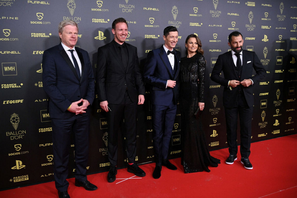 Robert i Anna Lewandowscy na gali Złotej Piłki