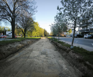 Budowa ścieżki rowerowej na Gronowie