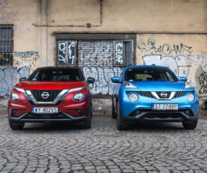 Nissan Juke pierwszej i drugiej generacji 