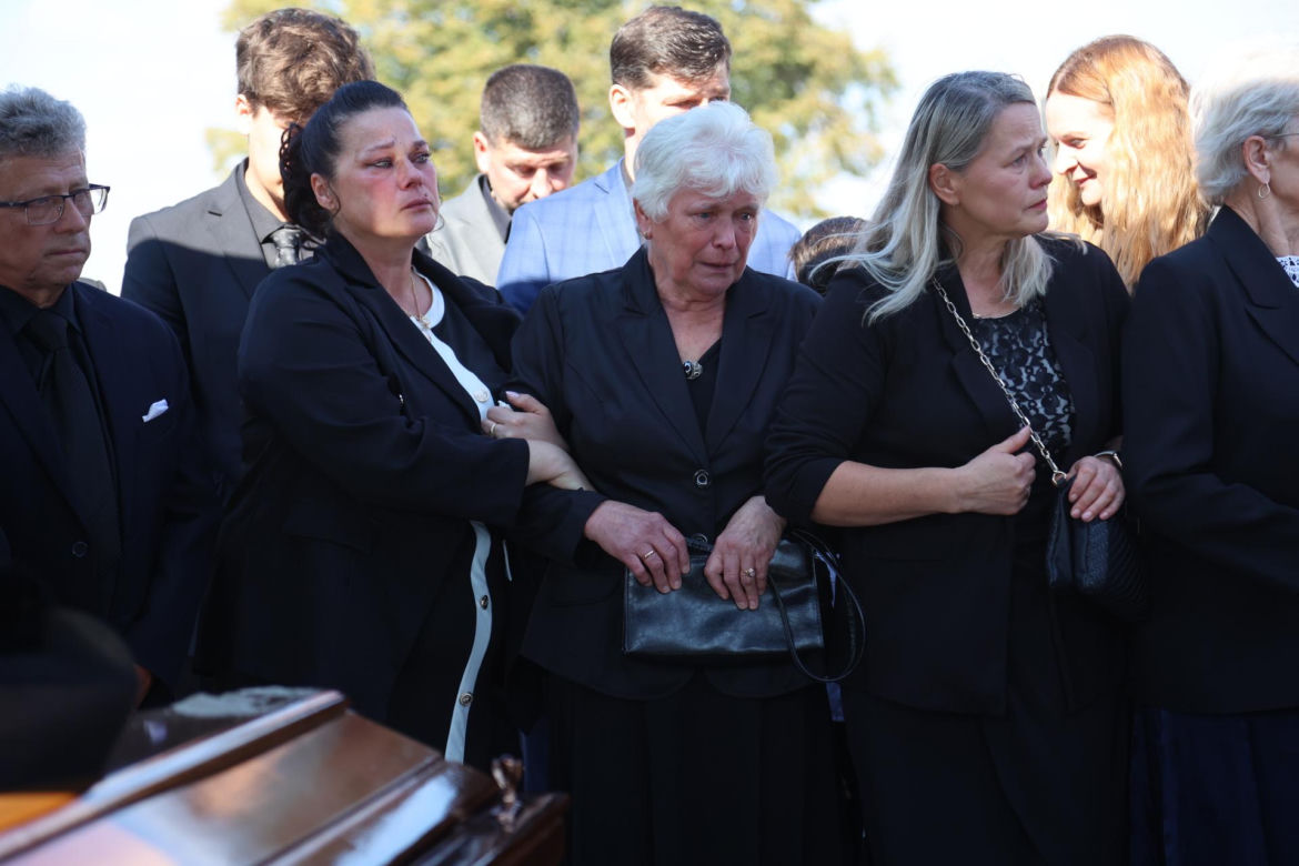 Pogrzeb księdza Stanisława w Grzęsce